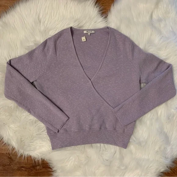 Madewell Lavender Sweater - Picture 2 of 16